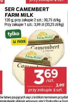 Ser camembert Farm Milk