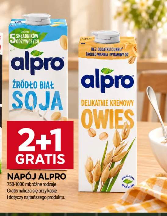Napój Alpro soja +1 wariant