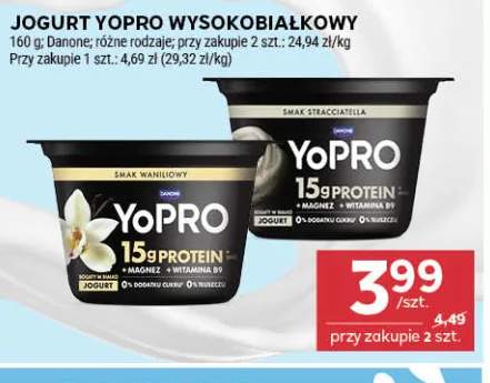 Jogurt YoPRO wysokobiałkowy Danone
