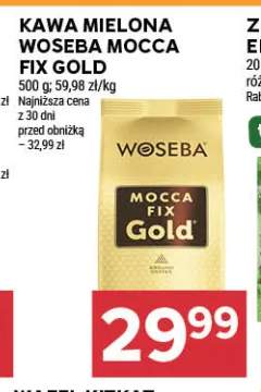 Kawa mielona Mocca Fix Gold Woseba