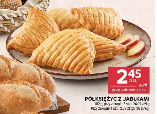 Półksiężyc z jabłkami