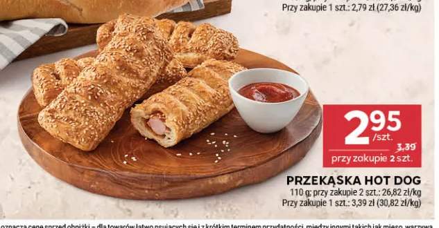 Przekąska hot dog