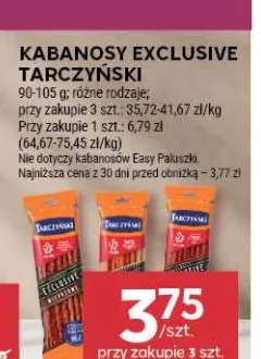 Kabanosy Exclusive Tarczyński
