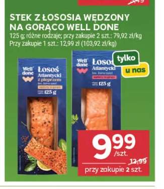 Stek z łososia wędzony na gorąco Well Done