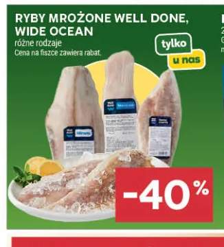 Ryby mrożone Well Done Wide Ocean