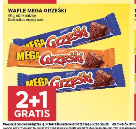 Wafle Mega Grześki