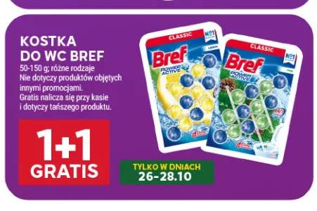 Kostka do WC Bref Power Active Lemon