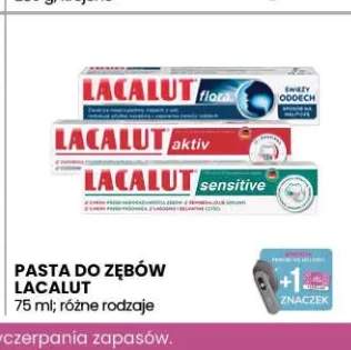 Pasta do zębów Lacalut aktiv +2 warianty