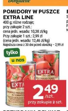Pomidory w puszce Extra Line