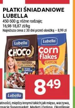 Płatki śniadaniowe Lubella