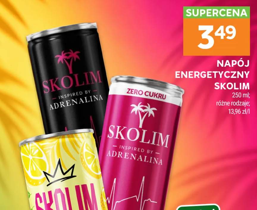 Napój energetyczny Skolim Inspired by Adrenalina