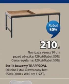 Stolik kawowy Trappedal