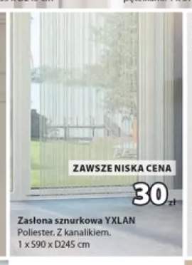 Zasłona sznurkowa Yxlan
