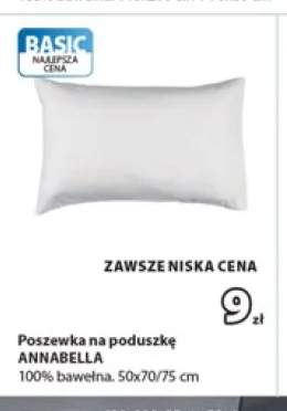 Poszewka na poduszkę Annabella 50x70/75 cm