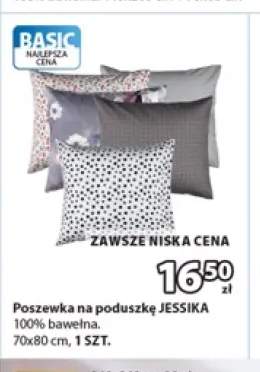 Poszewka na poduszkę Jessika 70x80 cm