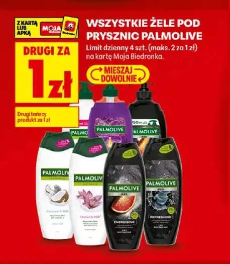 Żele pod prysznic Palmolive