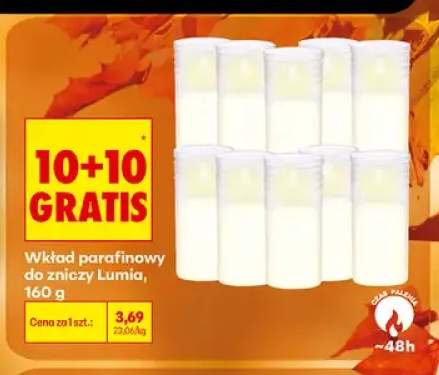 Wkład parafinowy do zniczy Lumia