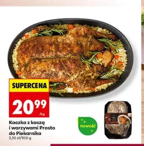Kaczka z kaszą i warzywami Prosto do Piekarnika
