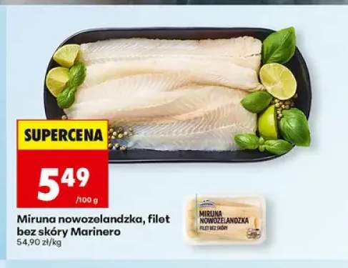 Miruna nowozelandzka filet bez skóry Marinero