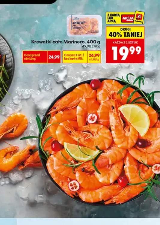 Krewetki całe Marinero