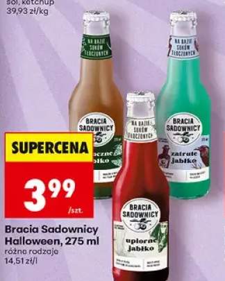 Napój Bracia Sadownicy Halloween mroczne jabłko +2 warianty