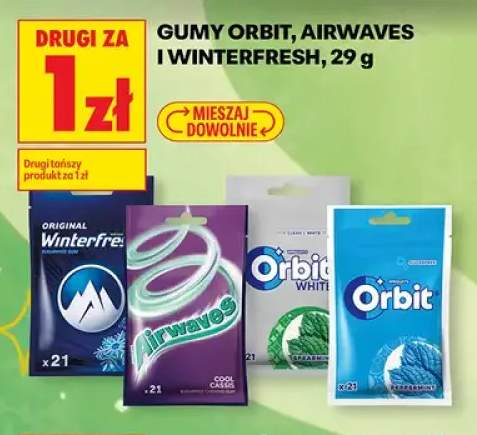 Guma do żucia Winterfresh Original +3 warianty