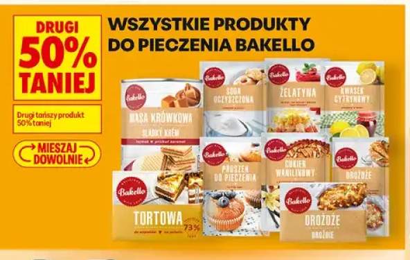 Produkty do pieczenia Bakello