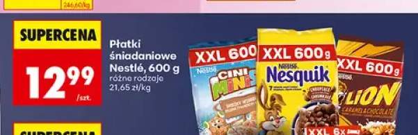 Płatki śniadaniowe Nestlé