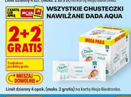 Chusteczki nawilżane Dada Aqua