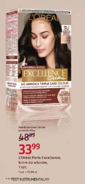 Krem do włosów L'Oréal Paris Excellence 3U