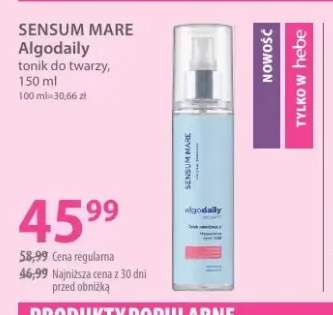Tonik do twarzy Algodaily Sensum Mare