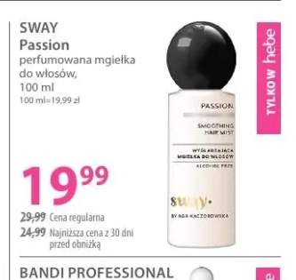 Perfumowana mgiełka do włosów Passion Sway