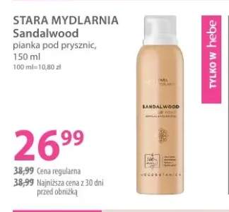 Pianka pod prysznic Sandalwood Stara Mydlarnia