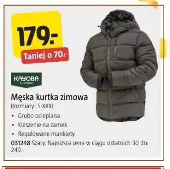 Męska kurtka zimowa Kayoba Outdoor