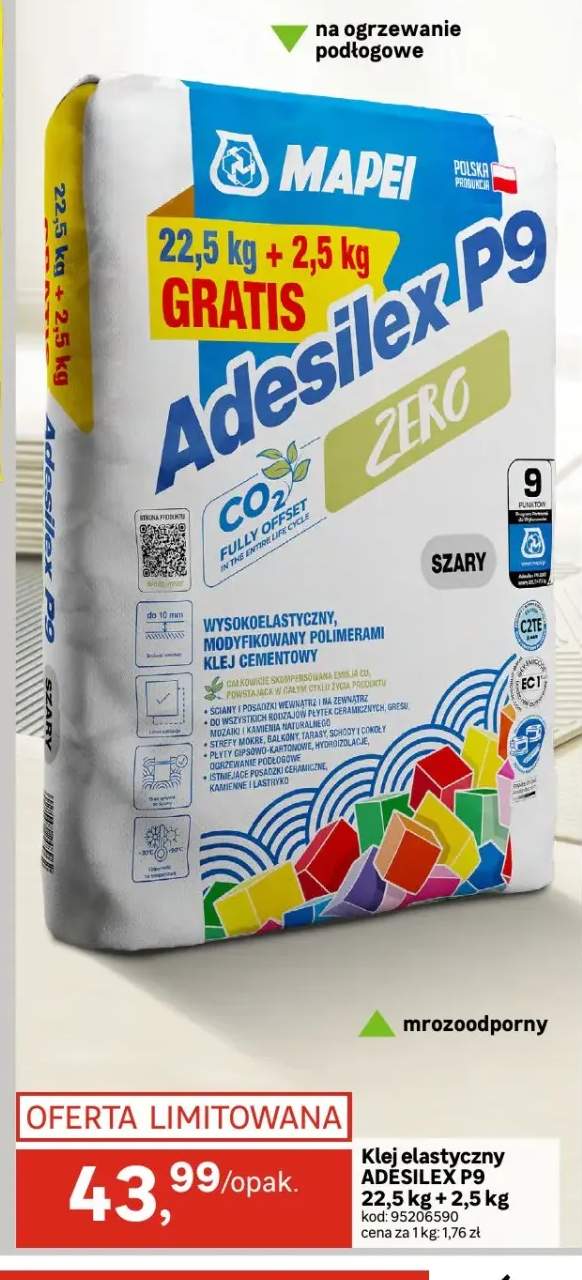 Klej elastyczny Adesilex P9 Mapei