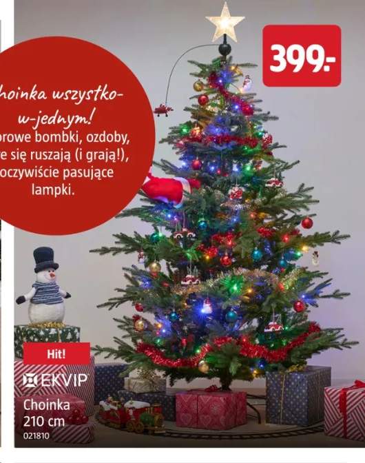 Choinka 210 cm Ekvip