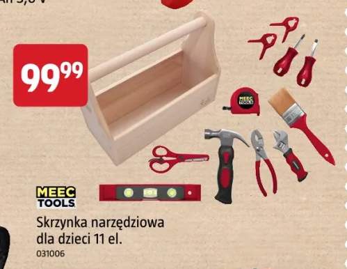 Skrzynka narzędziowa dla dzieci 11 el. Meec Tools