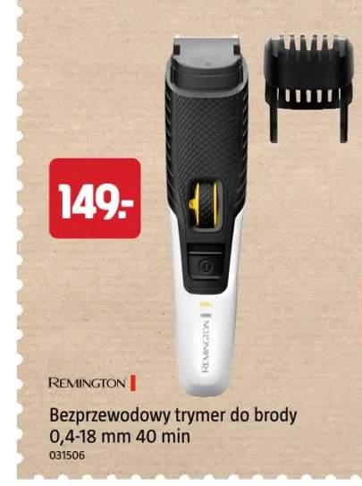 Bezprzewodowy trymer do brody Remington