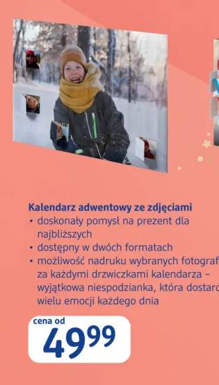Kalendarz adwentowy ze zdjęciami