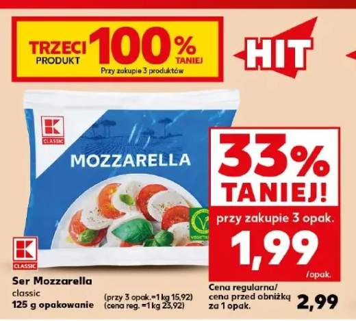 Ser mozzarella classic K-Classic