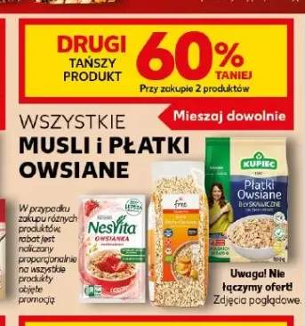 Musli i płatki owsiane