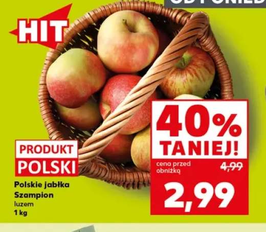 Jabłka polskie Szampion