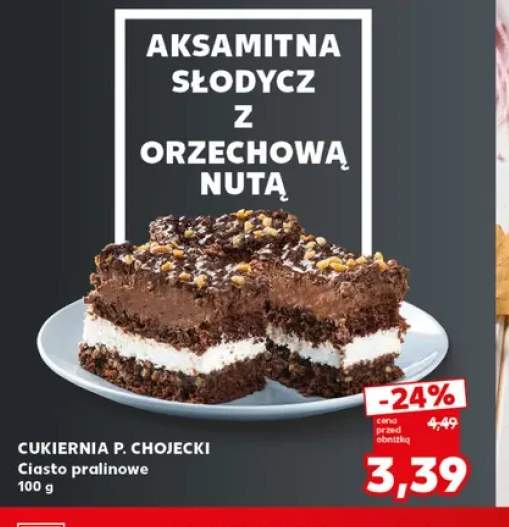 Ciasto pralinowe Cukiernia P. Chojecki