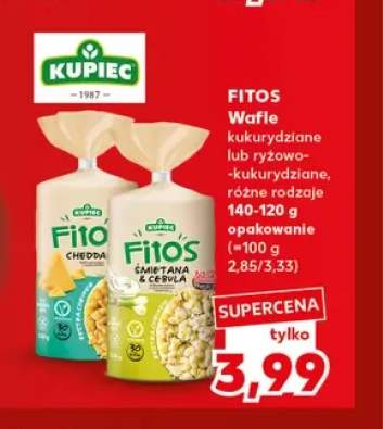 Wafle kukurydziane Fitos Kupiec +1 wariant