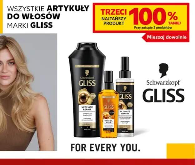 Szampon do włosów Ultimate Repair Gliss +3 warianty