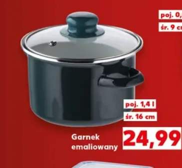 Garnek emaliowany 1,4 l