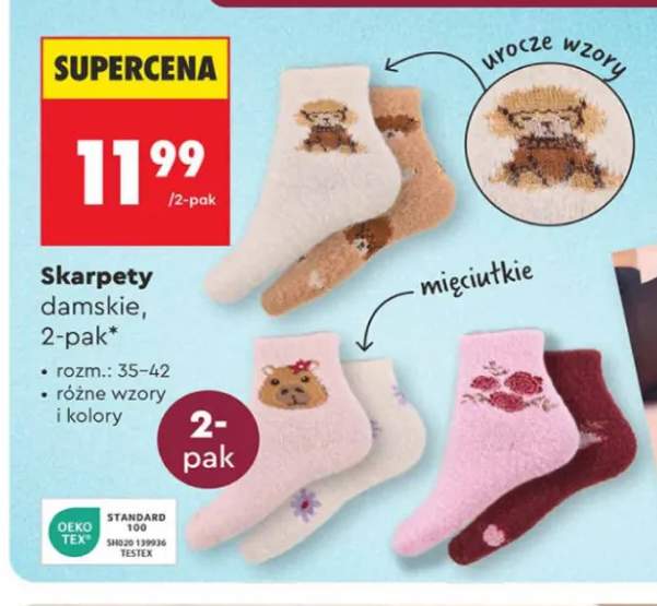 Skarpety damskie 2-pak