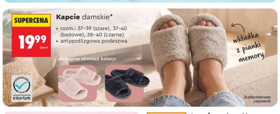 Kapcie damskie