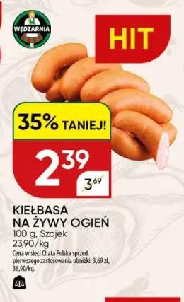 Kiełbasa na żywy ogień Szajek