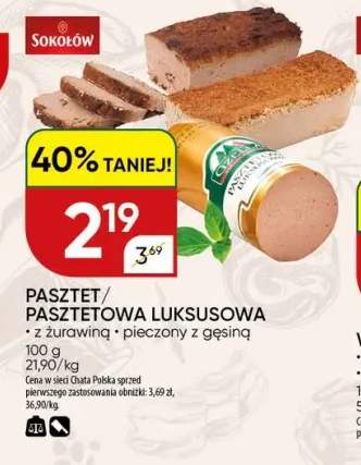 Pasztet z żurawiną Sokołów +2 warianty